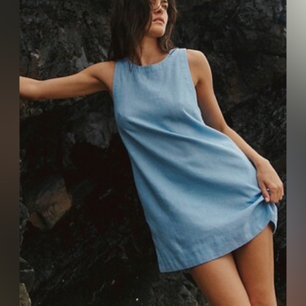 Free People Cotton Linen Mini